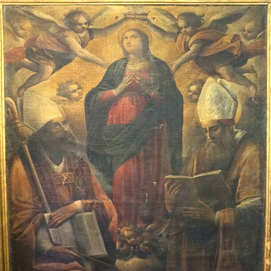 Incoronazione-tra-s-Ambrogio-e-s-Girolamo
